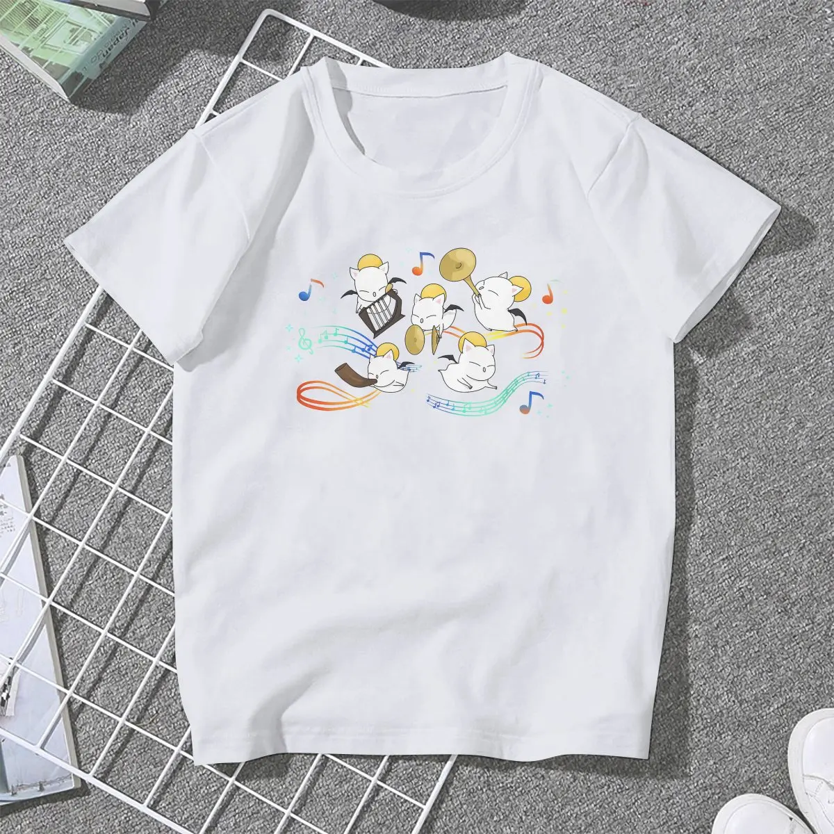 Final Fantasy Role Playing Game TShirt for Woman Girl The Primogs Humor Leisure T Shirt High Quality New Design Loose