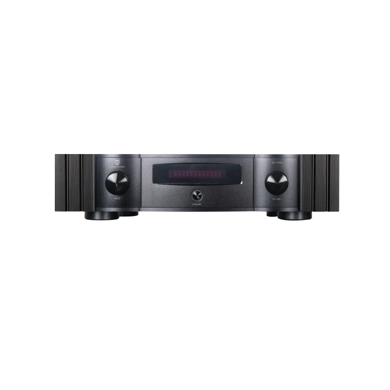 OEM/ODM All Black Design Hi-Fi Music Audio Stereo DSD Preamplifier High-end Decoder Fully Balanced Stereo Analog Audio Output