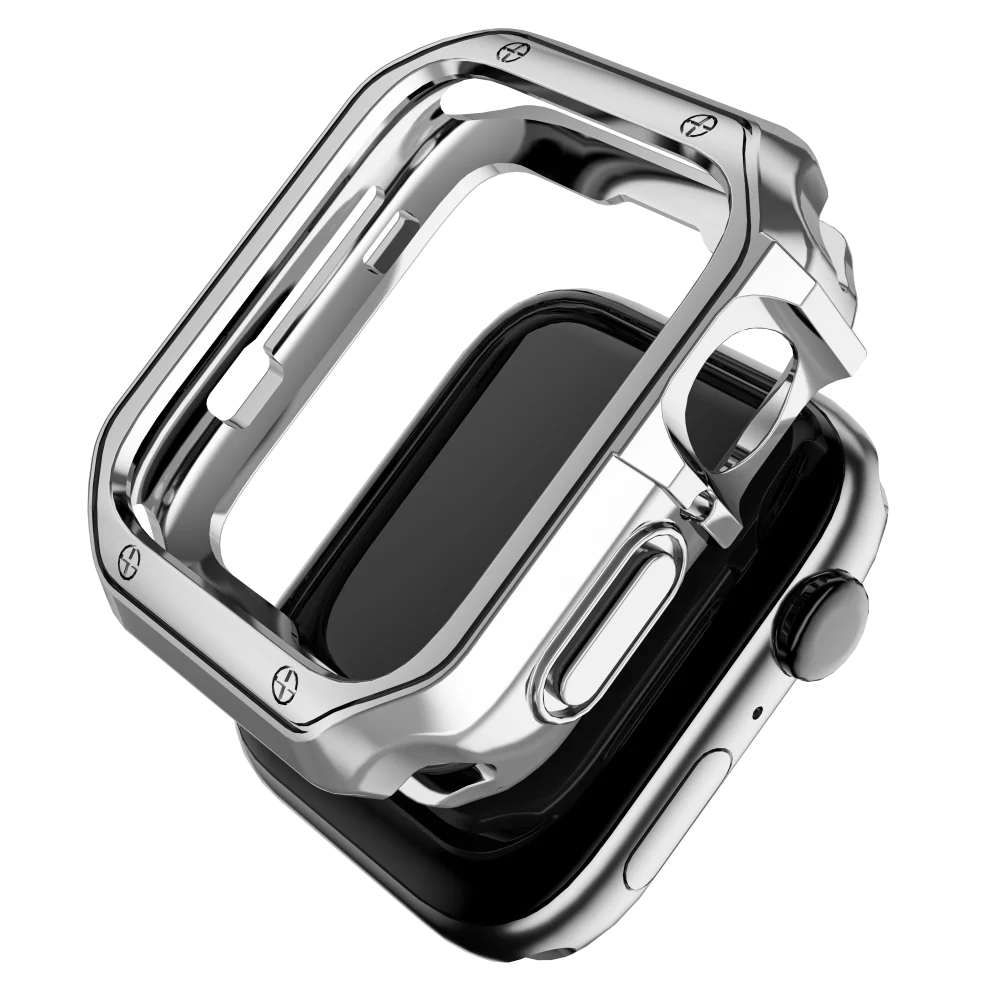 TPU Cover for Apple Watch Case 44mm/40mm 42mm/38mm 45mm 41mm bumper Screen Protector iWatch Series 6 4 3 SE 7 8 Case Accessories