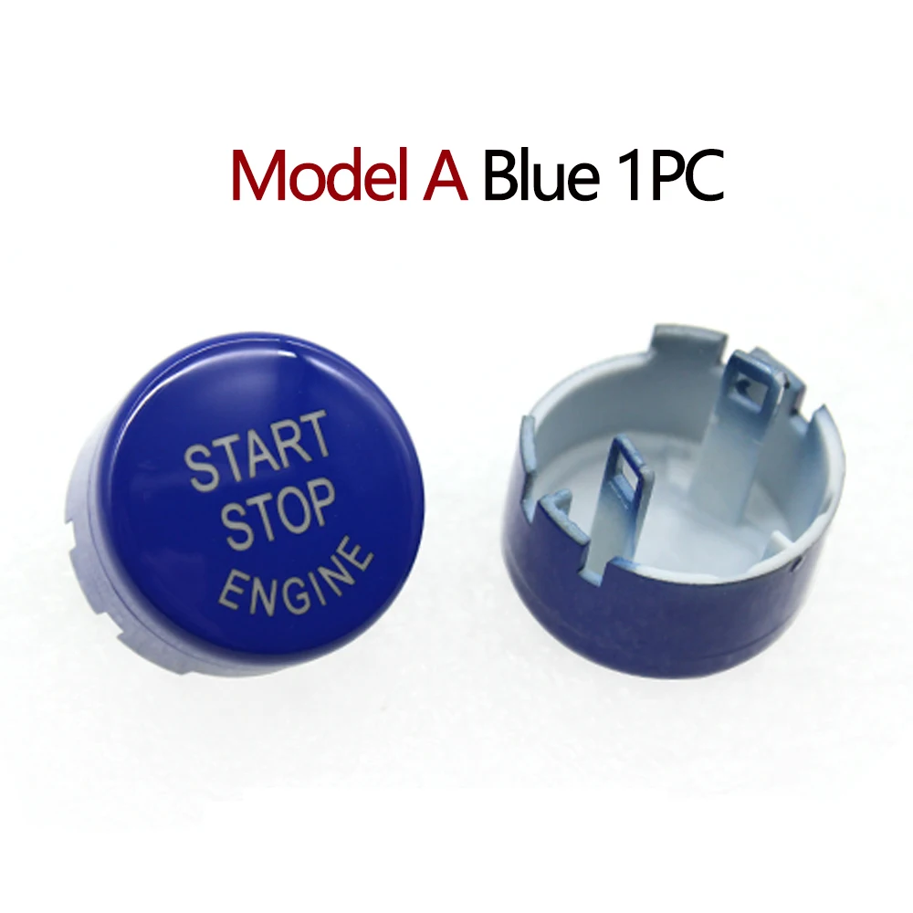 Start-Stopp-Tasten-Abdeckung Silber Für BMW 1er, 2er, 3er, 4er, X1, X6 (2012–2018) – ABS-Kunststoff, Einfach Aufkleben