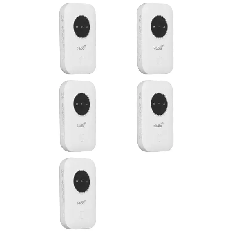 

Exquisite-5X LTE 4G 5G Modem Router, 300Mbps Hotspot Up To 10 Devices, SIM Card Slot, 2100Mah Battery, For Travel, Business Trip