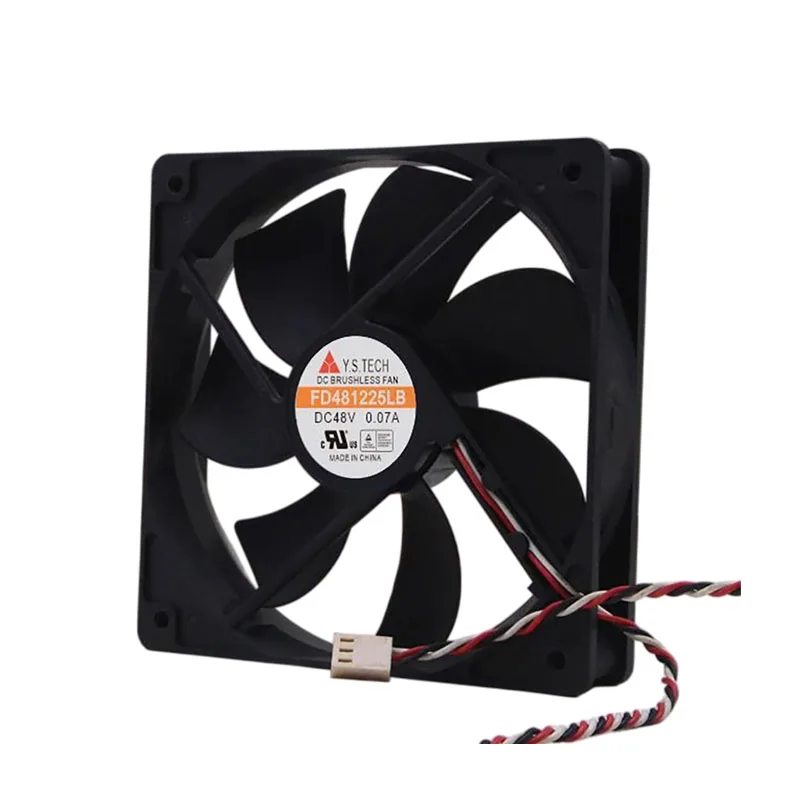 

НОВЫЙ ОРИГИНАЛЬНЫЙ FD481225LB DC 48 В 0,07 А 12025 120*120*25 мм 12 см ОХЛАЖДАЮЩИЙ ВЕНТИЛЯТОР