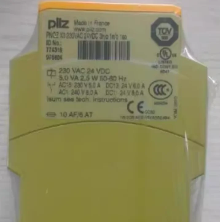 Pilz 773400 Nuevo módulo de seguridad PNOZ mi1p de 8 entradas