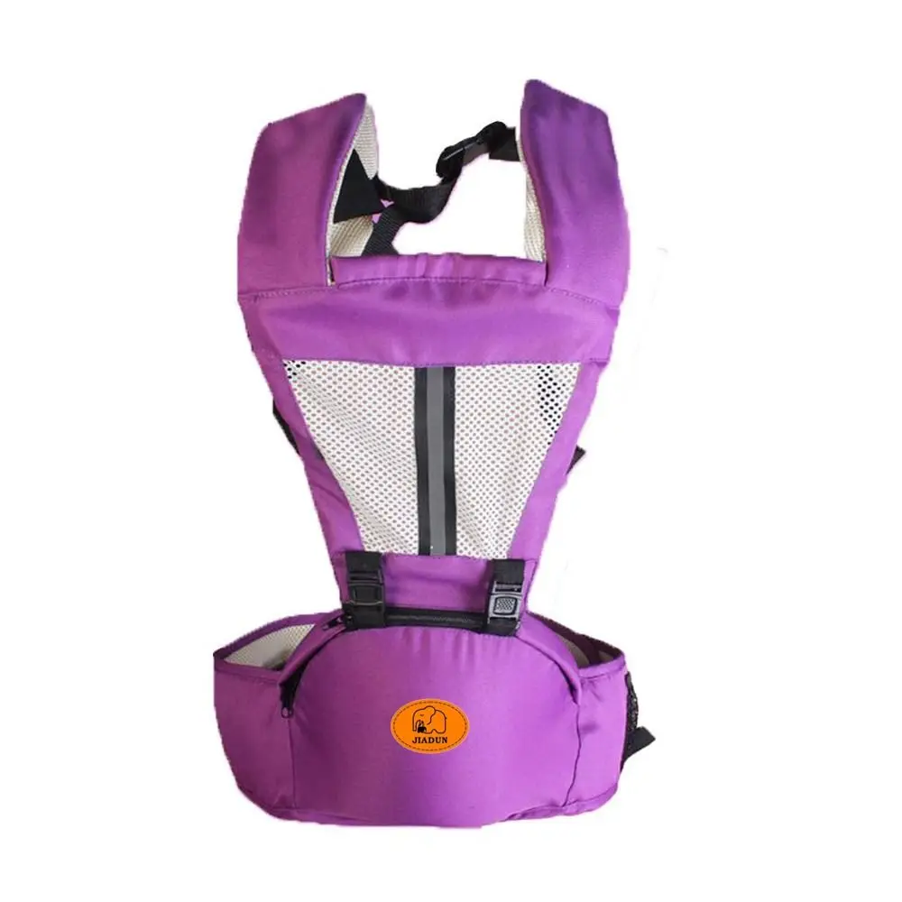 

Type With Seat Infant Kangaroo Bag Cotton Mesh Newborn Sling Wrap Newborn Front Holding Infant Backpacks Baby Wrap Carrier