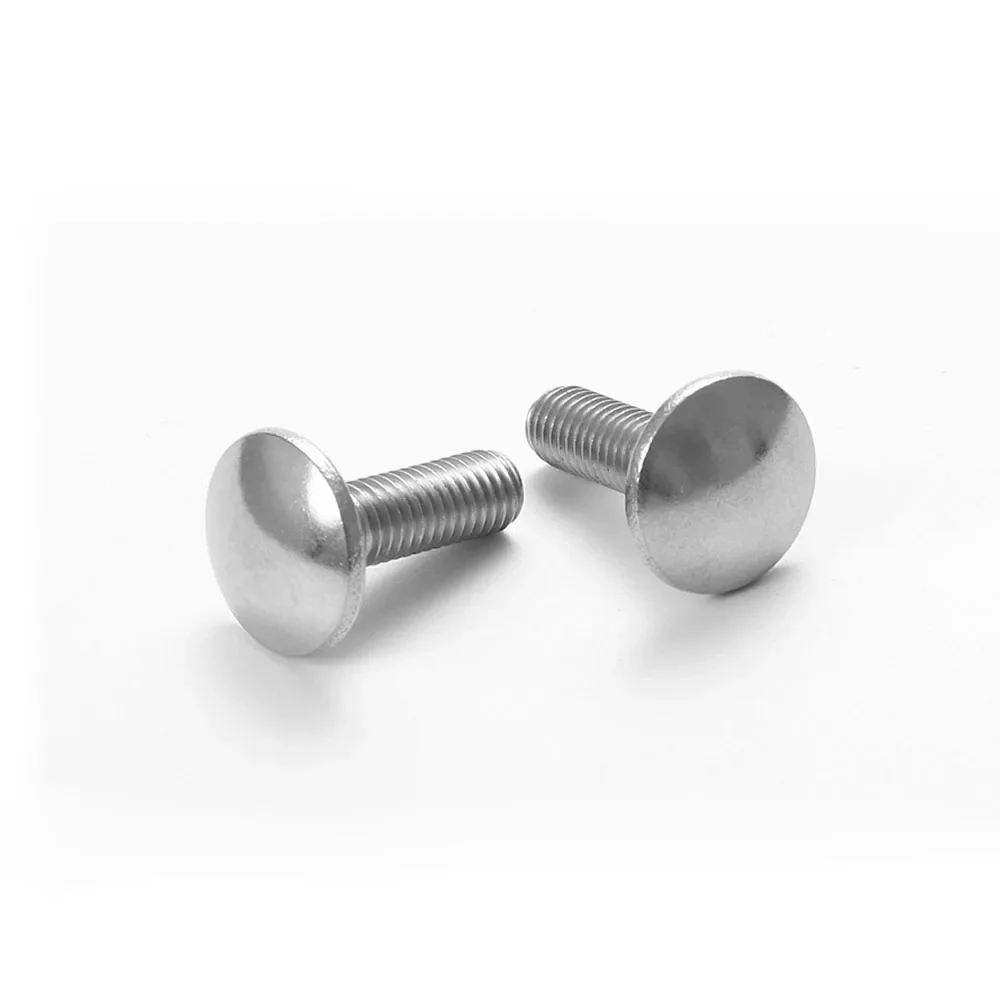 M6 M8 M10 M12 GB12 and DIN603 A2 304 Stainless Steel Truss Round Head Square Neck Carriage Bolt Coach Screw