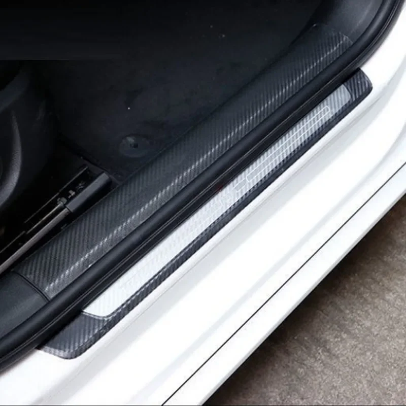 For Chery Tiggo 2 3 4 5 9 7 PRO 8 PRO OMODA 5 Arrizo 6 PRO Car Door Sill Carbon Fiber Threshold Anti-scratch Guard Strips Trims 6