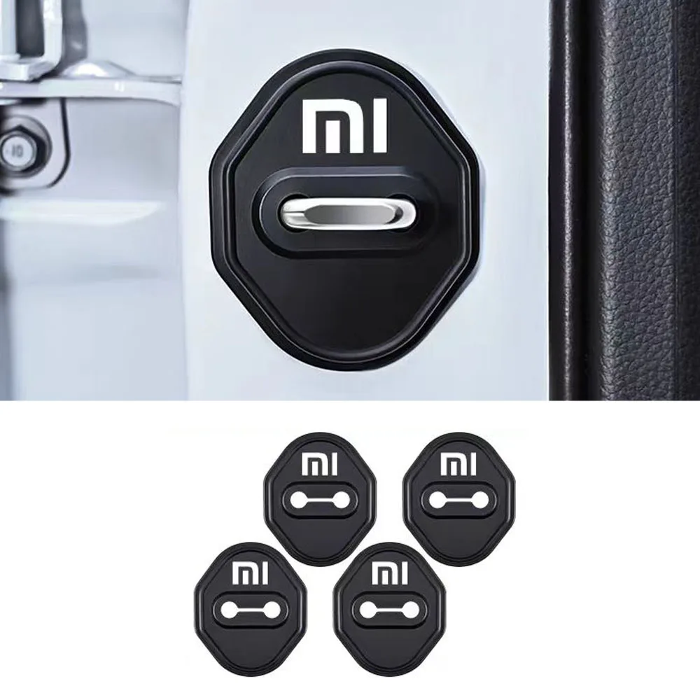 

Fit For Xiaomi YU7 2025 Ar Door Shock Absorber Cushion Door Lock Protection Cover Silicone Door Lock Pad Silent