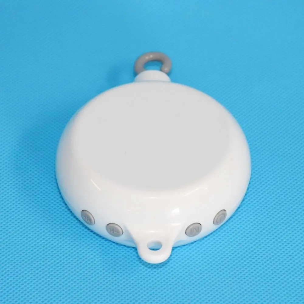 Funny 35 Lullabies Baby Mobile Music Box Cute Cartoon Bed Bell Musical Box White Baby Musical Box Kids Toy