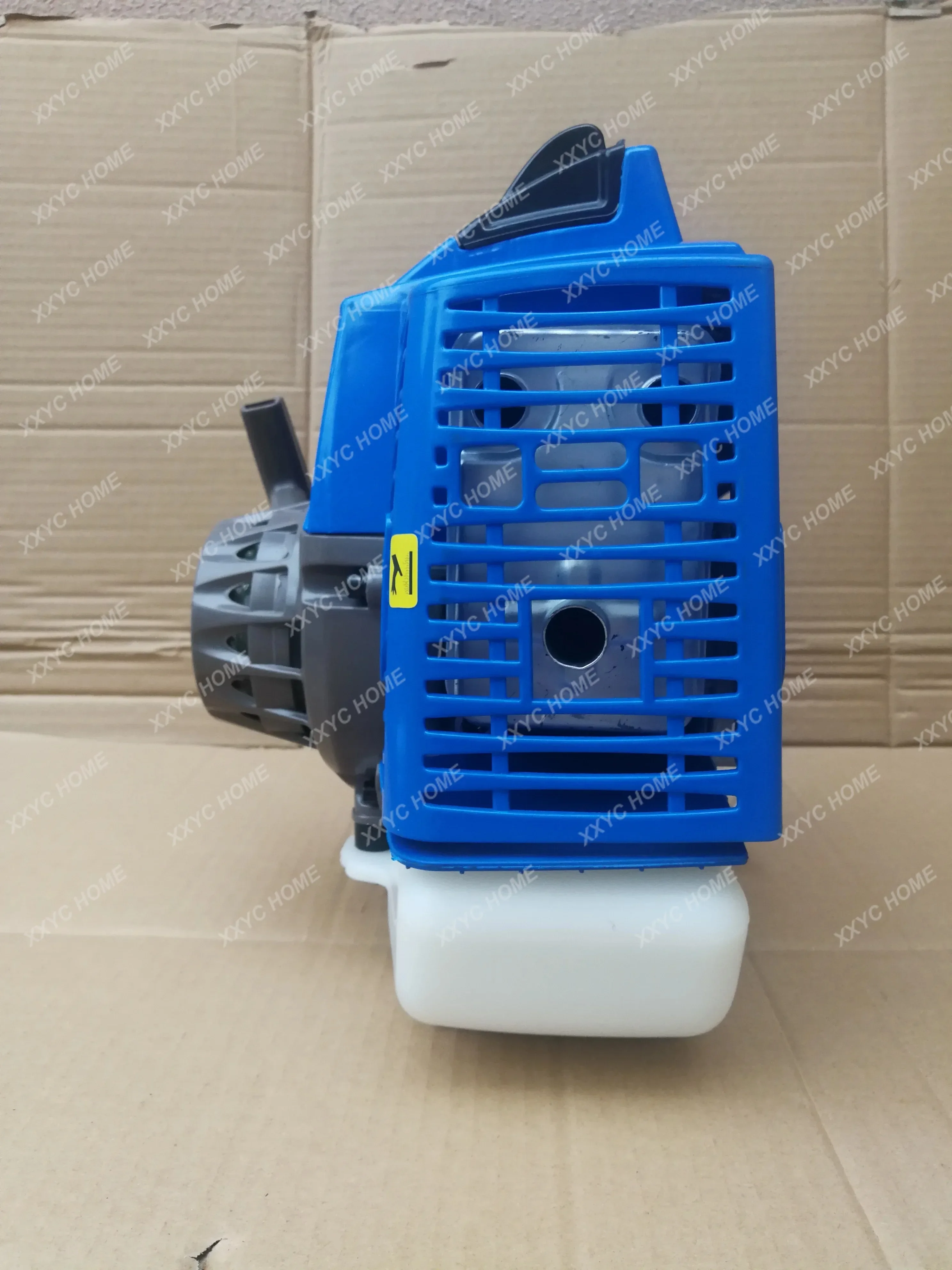 Blue Color Easy Start 80cc 1E53F Engine 2 Stroke Earth Drill Brush Cutter Goped Scooter Motor 53mm Cylinder Piston RC Car