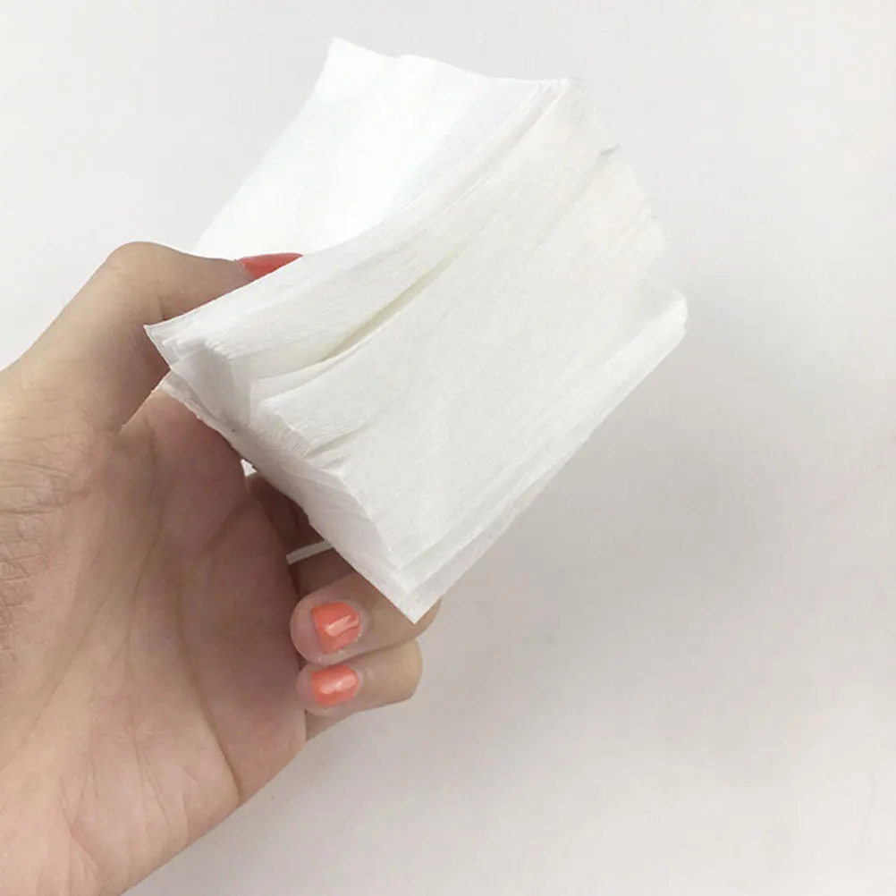 1200 قطعة من وسادات القطن للاستعمال مرة واحدة آمنة عديمة الرائحة وملمس مريح لإزالة المكياج والعناية بالبشرة وخفيفة الوزن #6