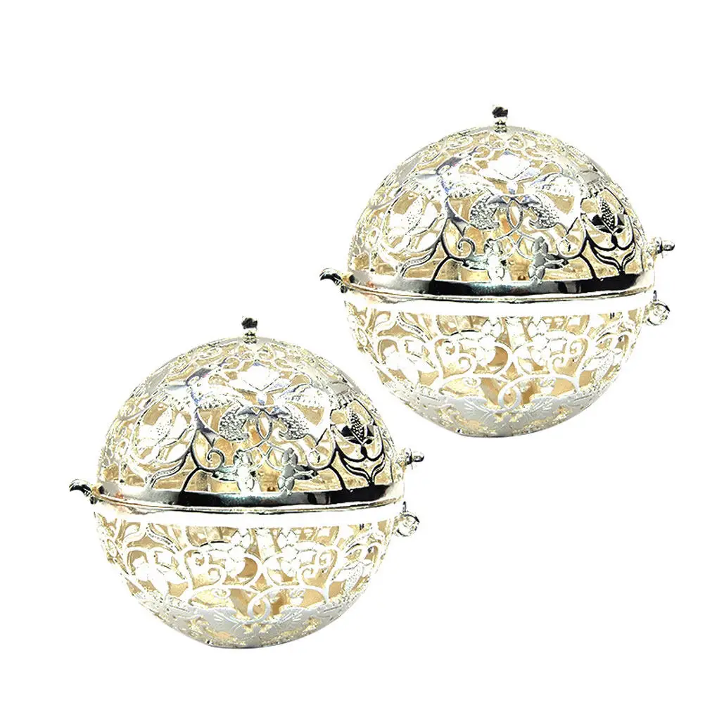 

Открывающийся медный кулон-аромадиффузор 48 см для мини-флаконов с парфюмом, подвесное украшение DIY, серебристый