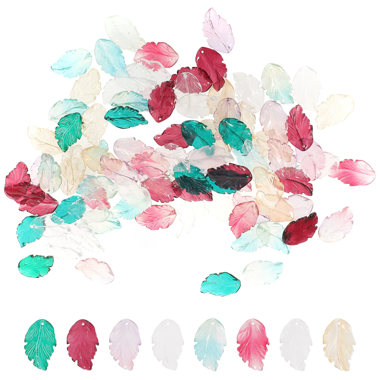 

Leaf Charm Jewelry Making Supplies DIY Leaf Earring Charms Small Charms Bracelet SmallAccessories Beads