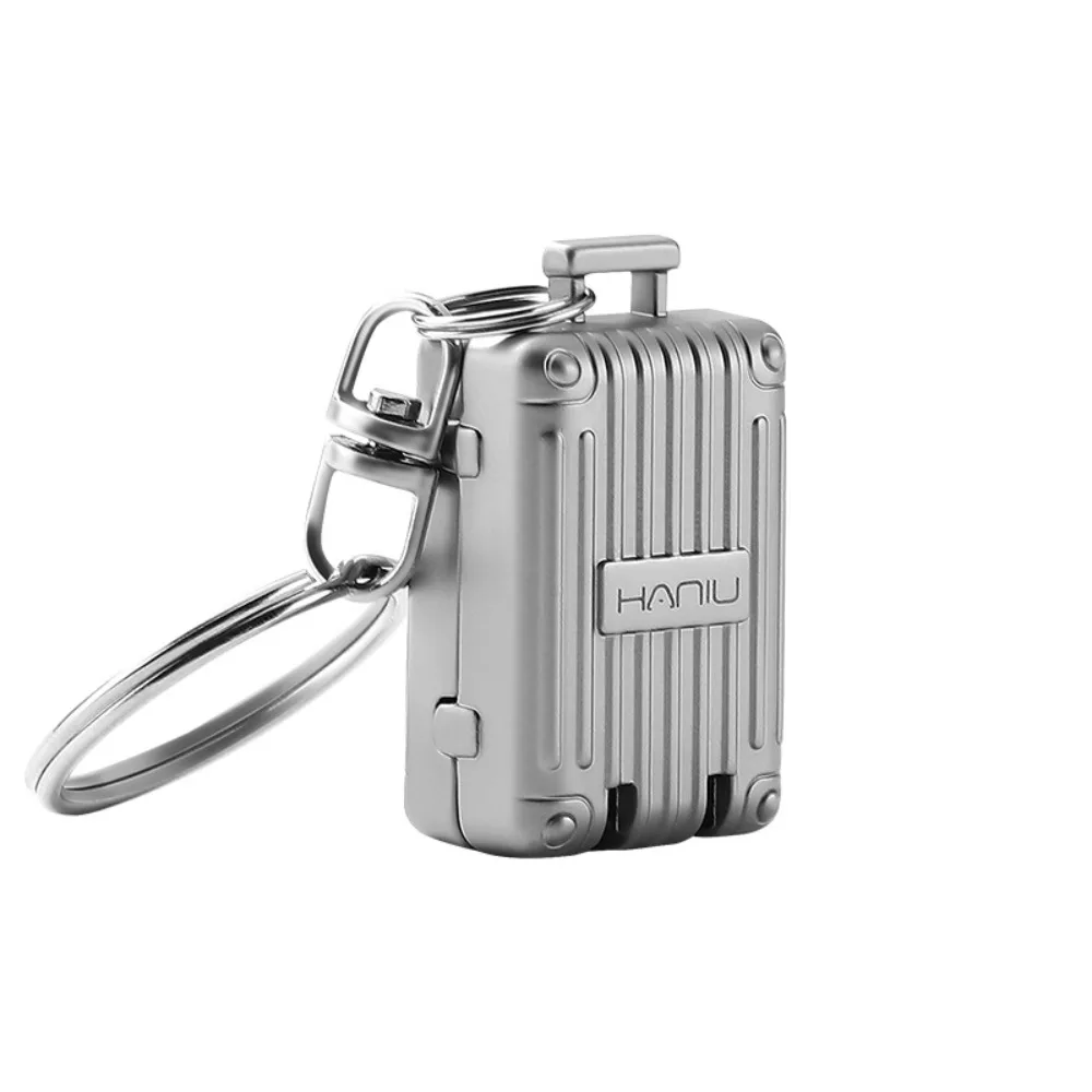 

New Stainless Steel Fingernail Clipper Metal Portable Mini Nail Clipper Unisex Creative Luggage Compartment Keychain