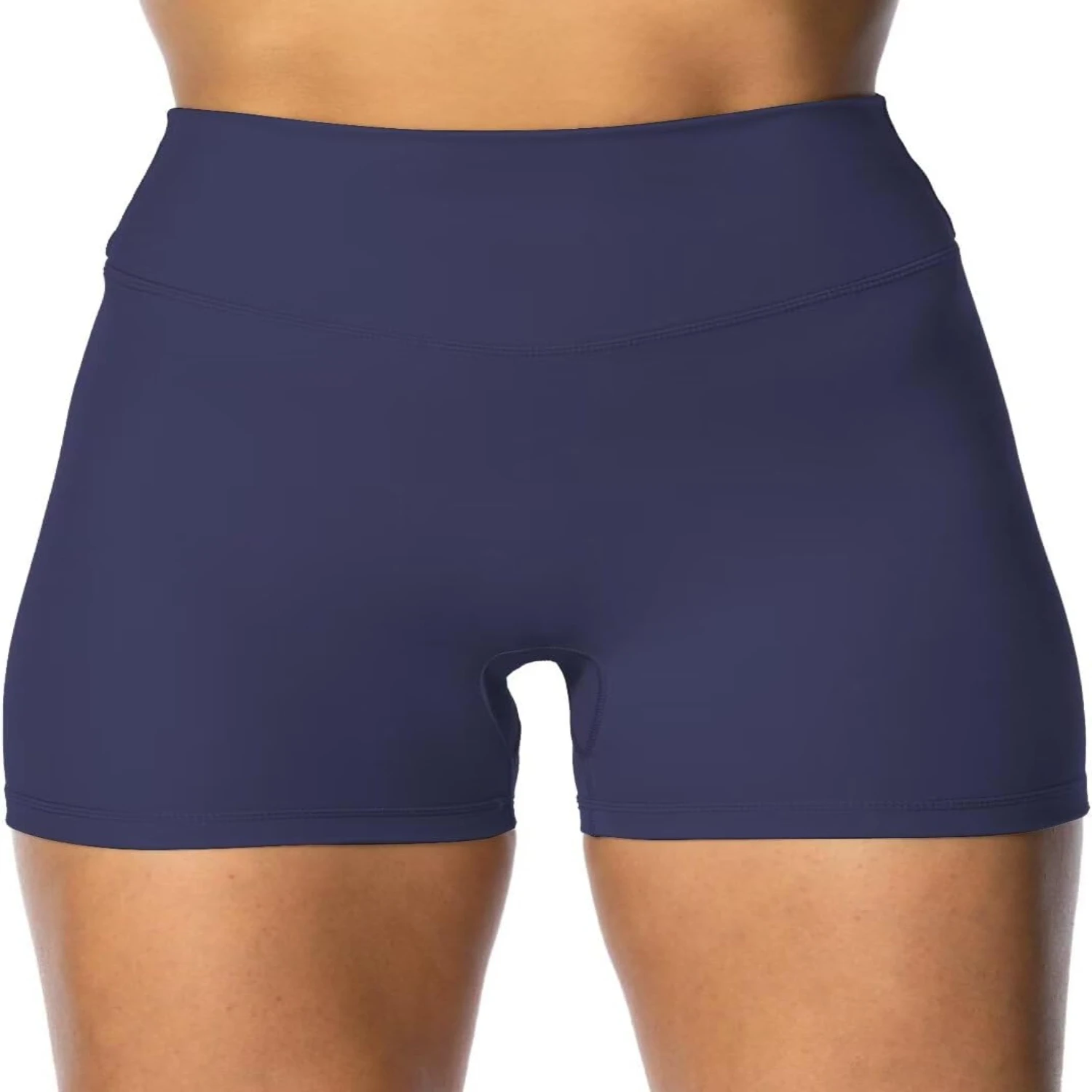 High-Waisted Biker Shorts with Innovative Tummy Control and Butt-Lifting Technology - Comfortable, Stylish, and Flattering Optio