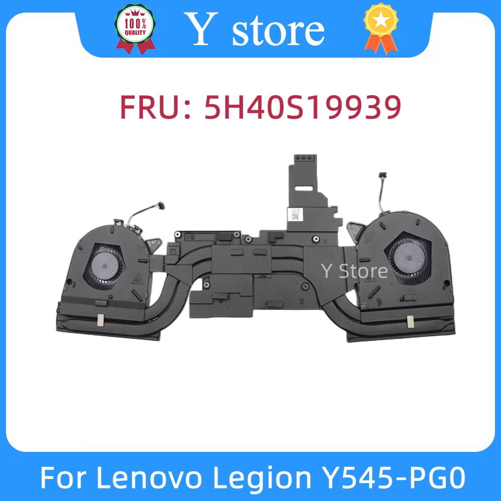 

Y Store 5H40S19939 AT1EU001SS0 New For Lenovo Legion Y545-PG0 81T2 N18P Cpu Cooling Heatsink With Fan DC05V 0.5A