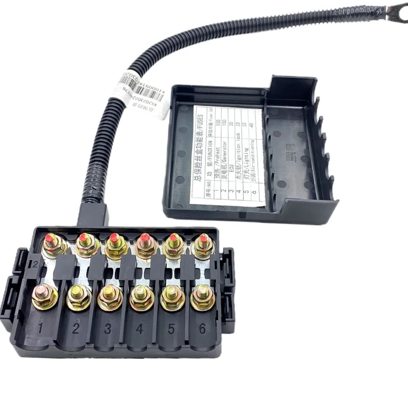 For Dayun Fuse Box Dayun Heavy Truck Main Fuse Box N8 Protector Connecting Wire Parts