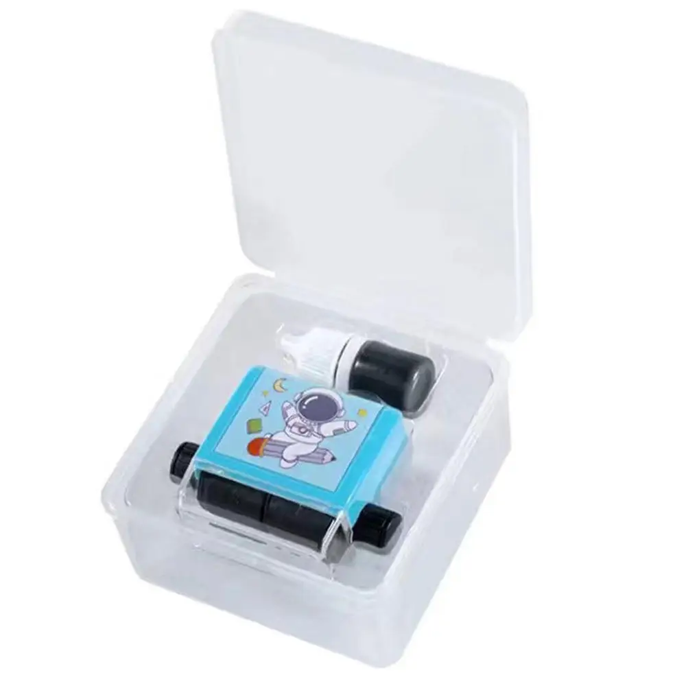 1~5PCS Product Length 8.8 * 8.5cm Exercise Stamp Ink Adding Design Cost Effective Scroll Stamp Product Width 5.5 * 5.5cm