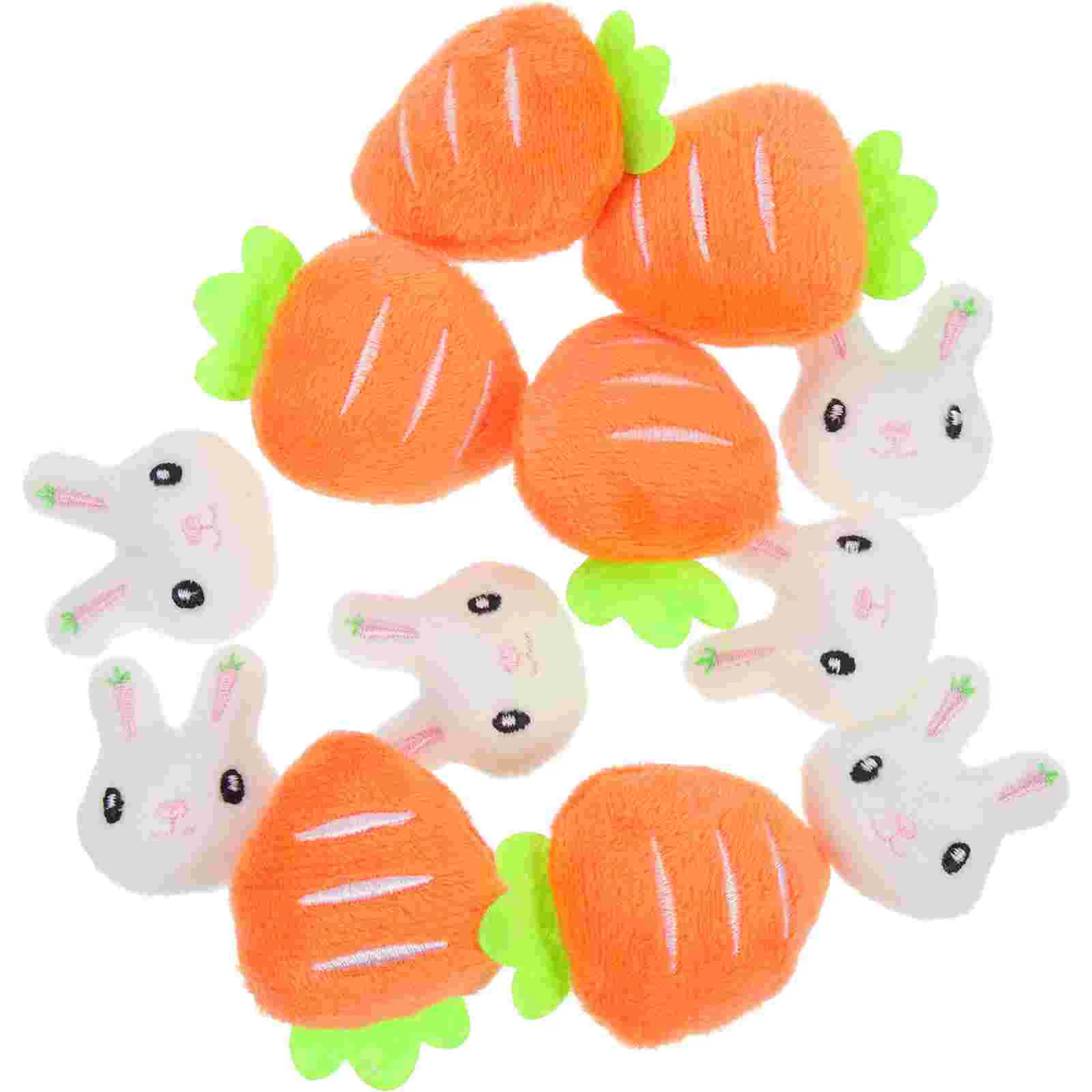 12 Pcs Artificial Plush Brooch Miss Airtight Strainer Desktop Ornaments Breastpin