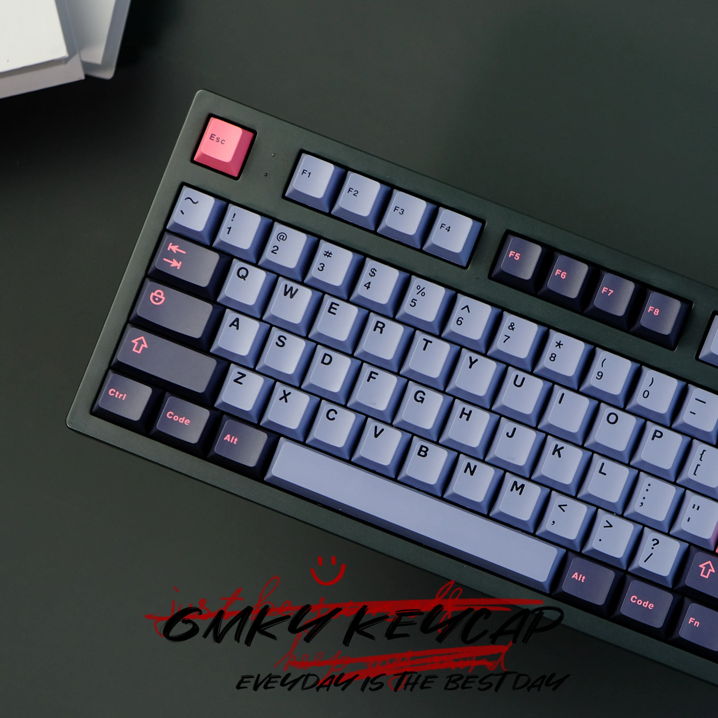 Imagem -01 - Gmky 8008 Keycaps Perfil Cereja Tiro Duplo Abs Font Pbt Keycaps Teclado Mecânico Interruptor mx gmky 8008 keycaps perfil cereja tiro duplo abs font pbt keycaps teclado mecanico interruptor mx 01