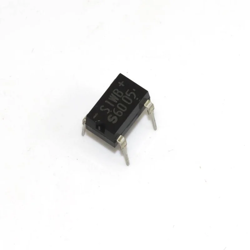 10pcs S1WBS60 1A 600V rectifier bridge S1WB60 in-line DIP-4 new original delivery speed.