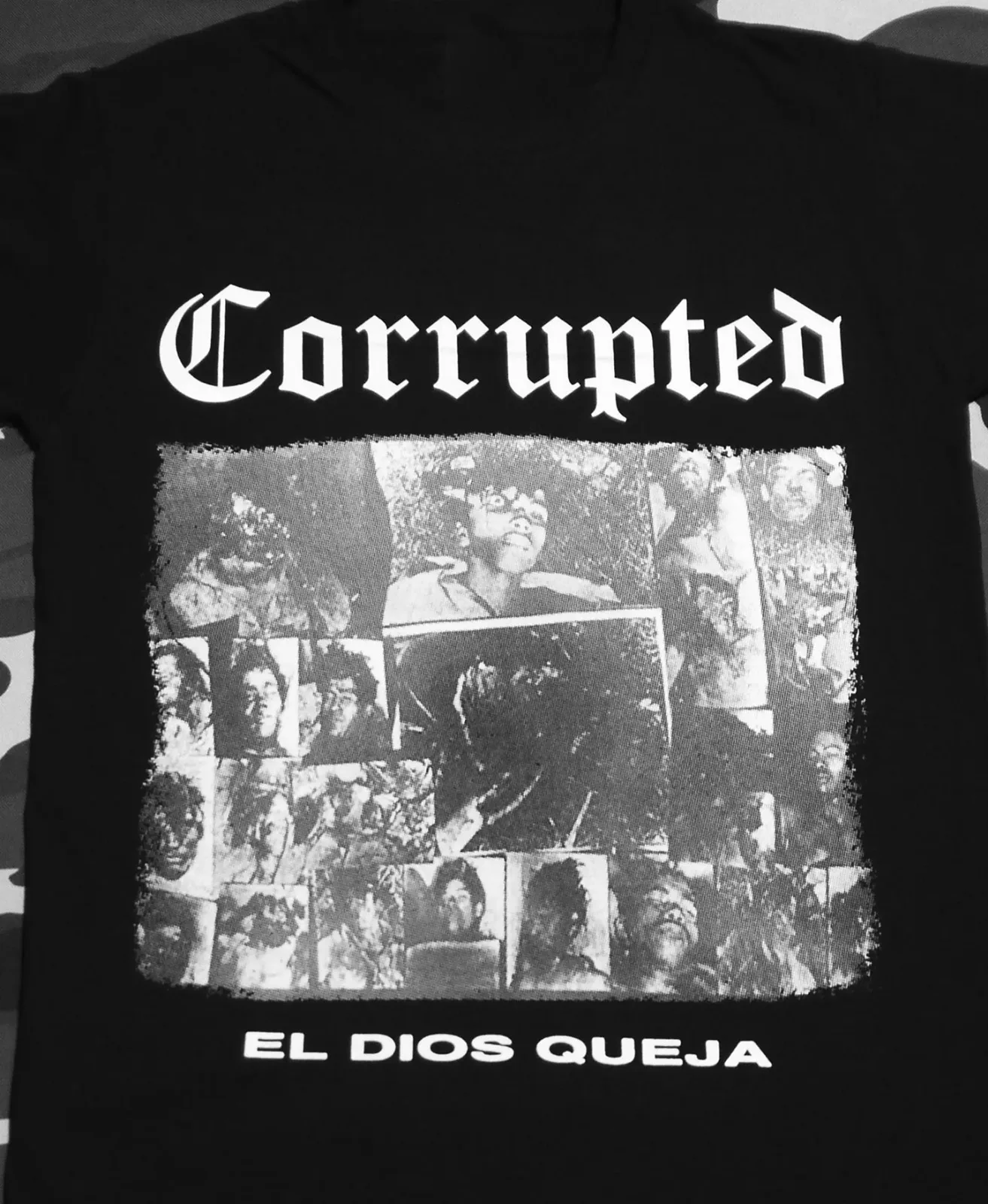 CORRUPTED EL Dios Queja T Shirt Cotton Black Men S to 2345XL BE477