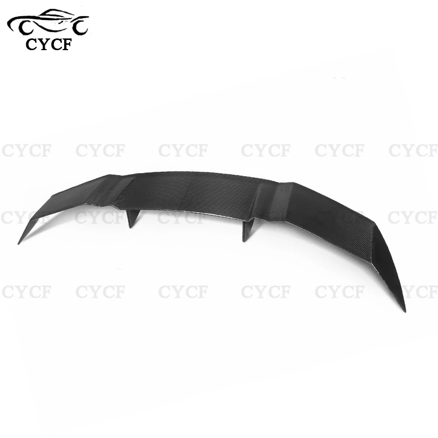 High quality Carbon Fiber Spoiler Tail fins For Lamborghini Huracan LP580 610 Rear Trunk Guide Wing Rear Wing Body Kit