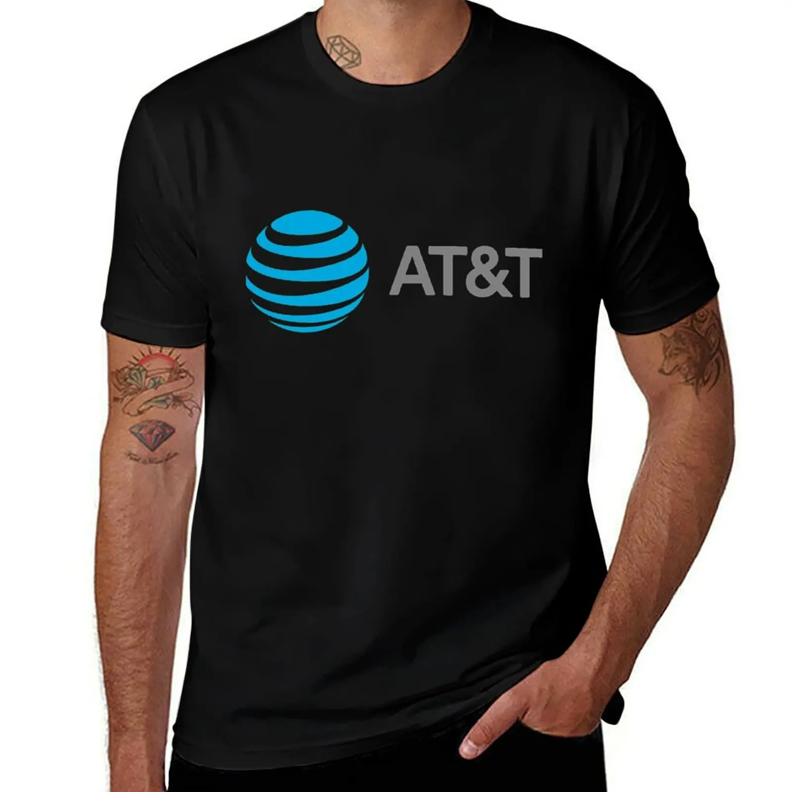 

LOGO AT T Mobility T-Shirt anime stuff cheap stuff summer tops luxury designer black t shirts for men