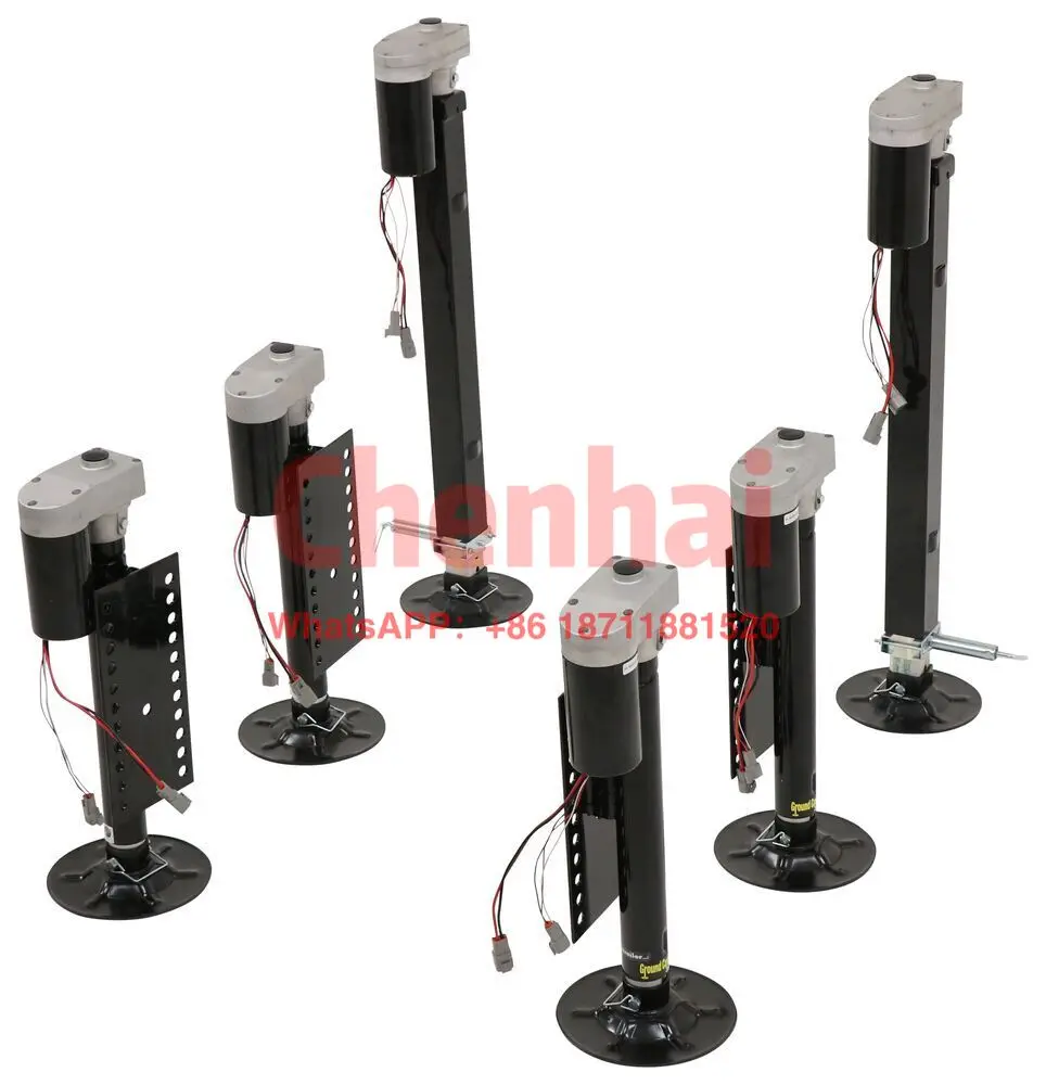 

Customized High Quality RV Caravan Electric Lift Jack With Leveling System