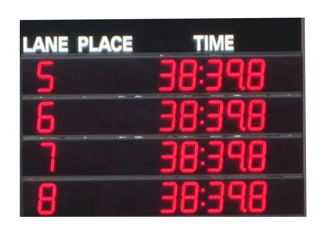 RS485 RS232 Port Wireless Remote Control Sports Game Scoreboard Production Management Data Electronic Display Board