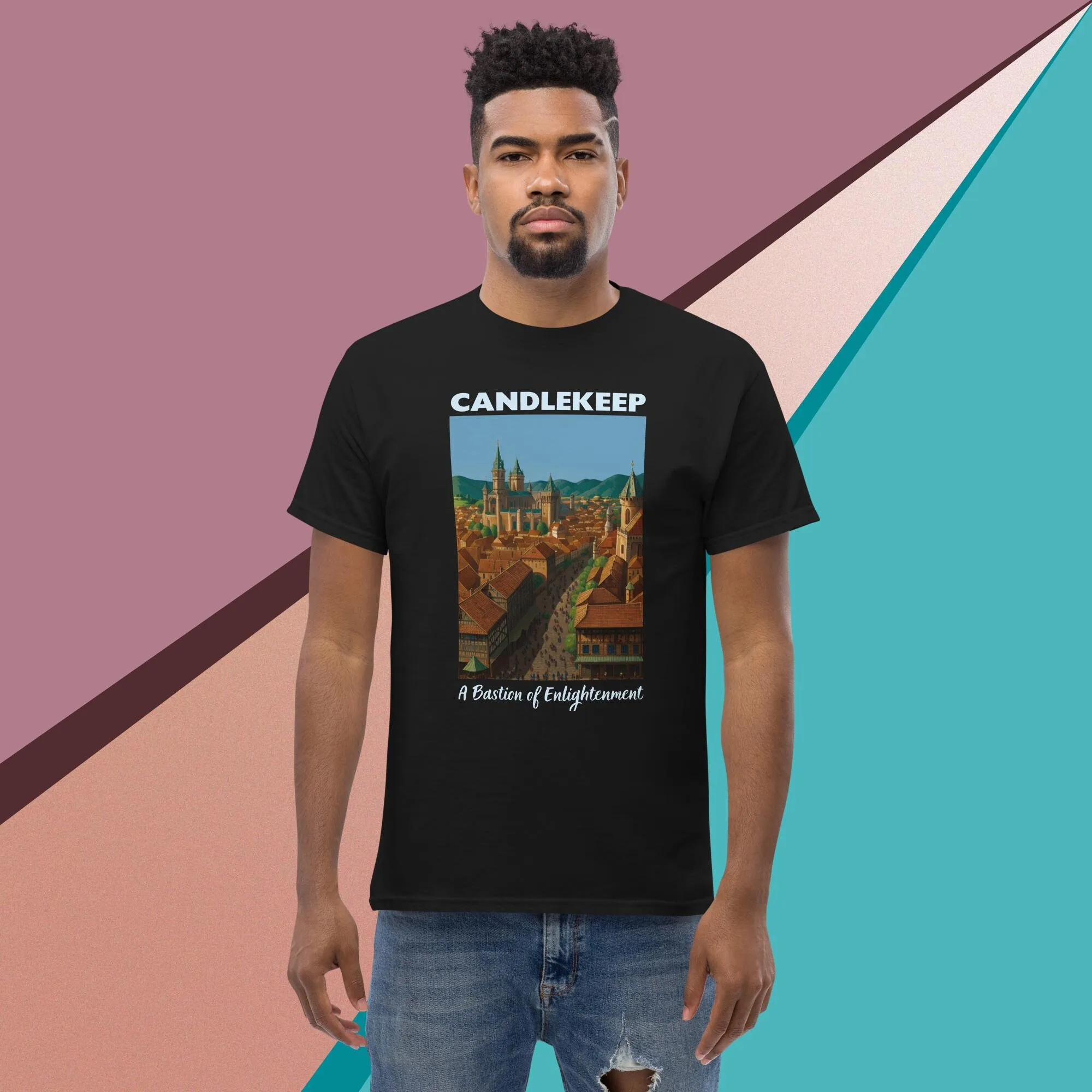 Candlekeep Tourism Sword Coast D Art Men'S Classic Tee