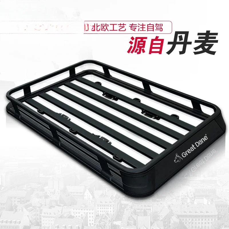 For roof luggage frame, Prado GLC Tiguan L Highlander SUV car universal travel frame basket rack