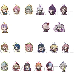 SEKAI PROJECT Anime Game Wonderlands×Showtime 25 Nightcord Vivid BAD SQUAD Rubber Keychain