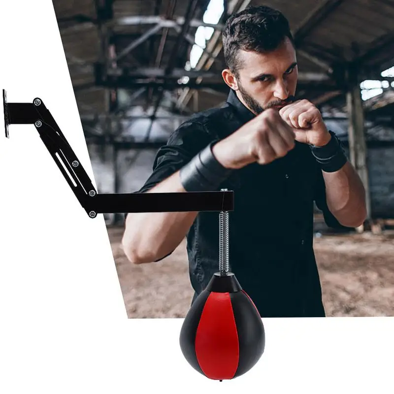 Speed Bag Boxing Punching Speed Bag Hanging Punching Bag Muay Thai Sandbag Gym MMA Fitness Sports Equipment Training