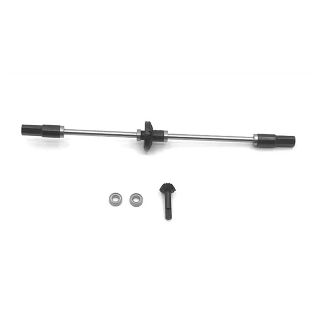 Kit de ponte de engrenagem de aço para eixo traseiro de metal para WPL D12 C14 C24 C34 B14 B24 B16 B36 1/16 RC Car Upgrade Parts