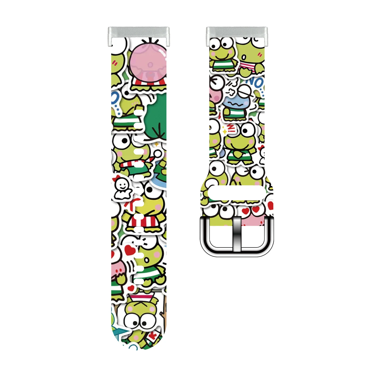 

SANRIO Series Printed Strap for Fitbit Sense 2 1 Watchband Replaceable Bracelet for Versa 4 3 Watch Band for Women as a Gift