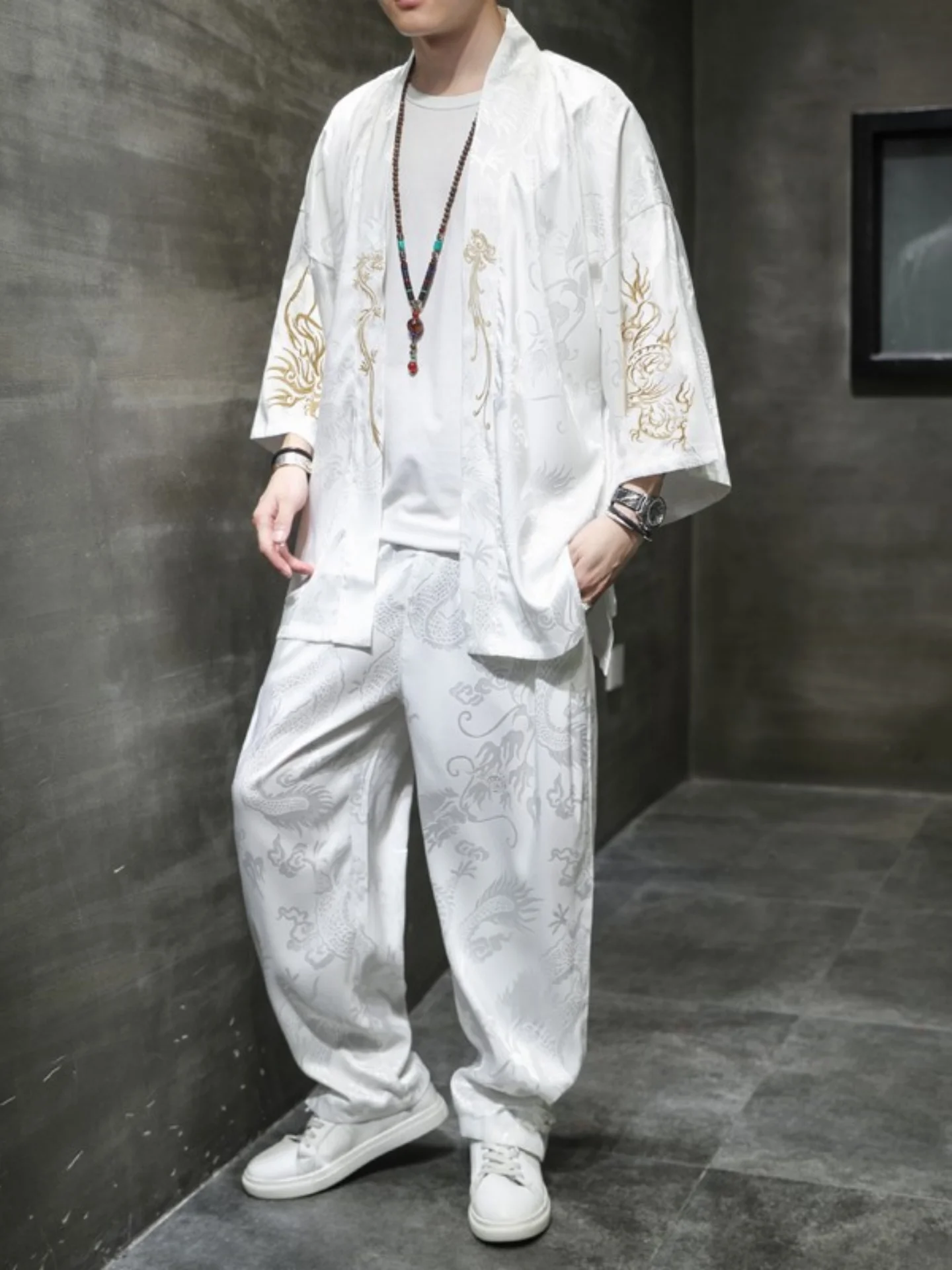 set-t-shirt-in-seta-ghiaccio-estivo-stile-tang-da-uomo-a-maniche-lunghe-completo-hanfu-casual-vestibilita-ampia