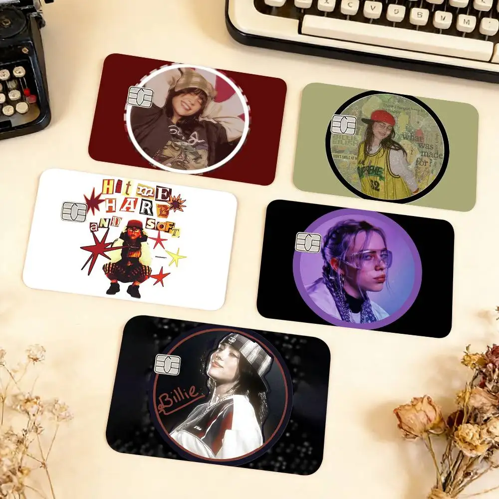 

B-BillieS L-Lunch Waterproof Film Skin Cover Credit Card Stickers Debit Front Bank Bus Pass