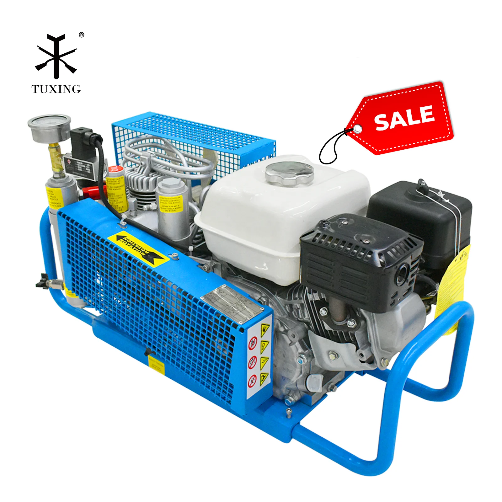 

TUXING ODM OEM 100LPM 4KW высокого давления HPA 4500psi 300bar 30mpa вентилятор охлаждения PCP дыхательный воздушный компрессор для подводного плавания
