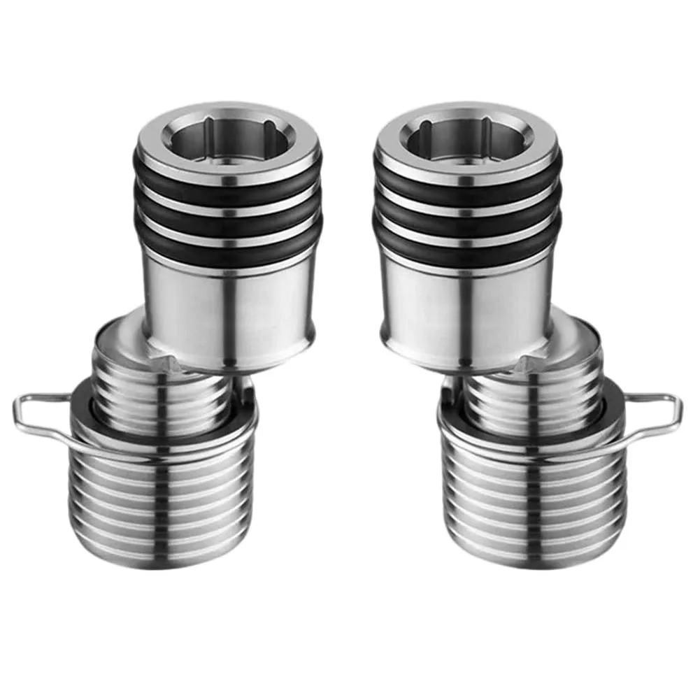 

Adjustable Shower Faucet Adapter with 360 Degree Rotation and Flexible Angle Connector 2pcs for Easy Installation