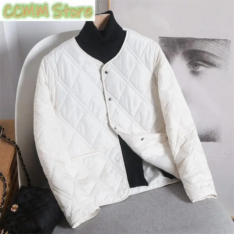 New Spring Autumn Down Jacket Women Parkas Short Eider Warm Cotton Padded Coat Ladies Korean Outerwear Light Female Outcoat