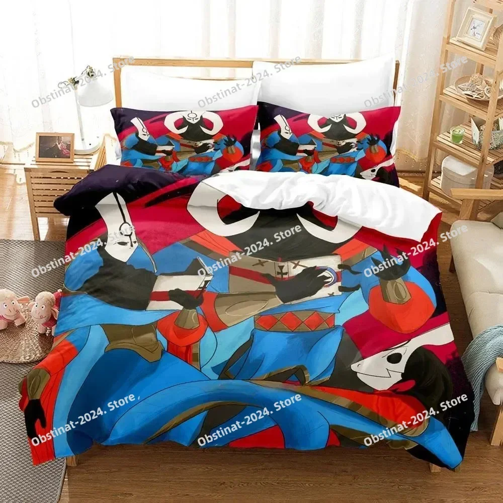 

3d Print Anime Game Pyre Bedding Set Duvet Cover Comforter Bed Set Quilt Cover Pillowcase King Queen Twin Size Boys Girl Adult