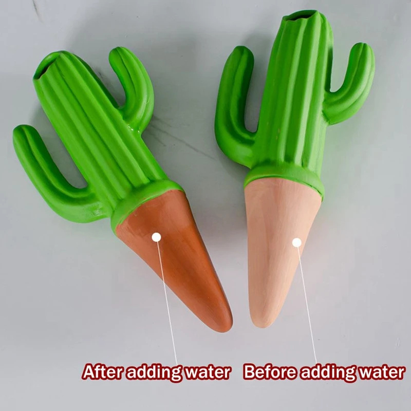 Cactus Shape Automatic Drip Irrigation Watering System Plant Dripper Garden Plant Watering Device
