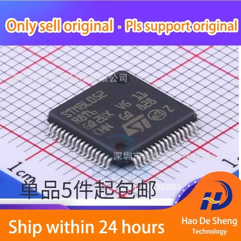 

10 шт./лот STM8L052R8T6 LQFP64 новый оригинальный в наличии