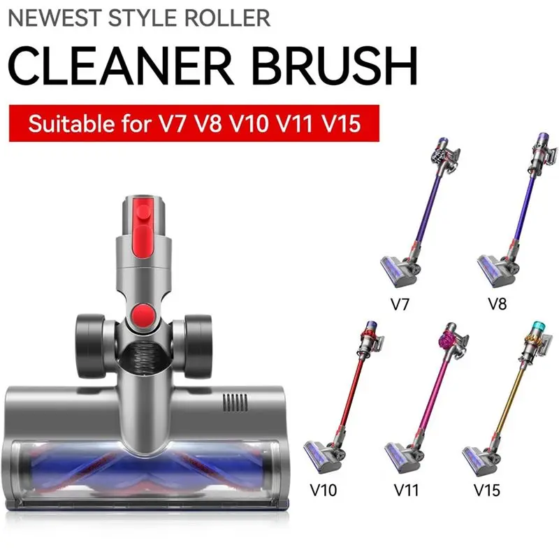A21Q -Upgraded Direct Drive Brush Heads Nozzles For Dyson Vacuum Cleaners V10 V11 V8 V7 V15 Spare Parts