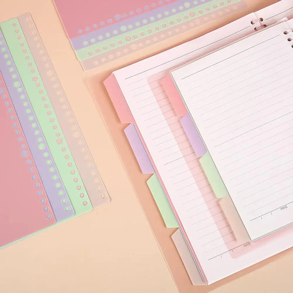 

20Pcs Index Dividers Writable Tabs Replaceable Binder Dividers for Notebooks Files Planners Reports Professional Use