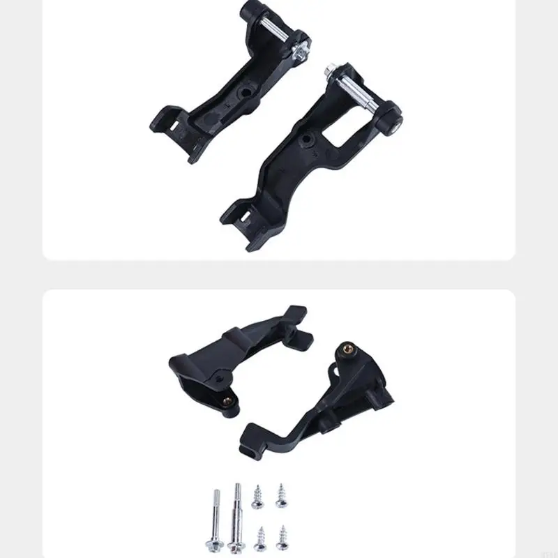 M76E Dirt Bike-Lenkerschutz-Set mit Hartschalenabdeckungen und Montageteilen – Detail 3