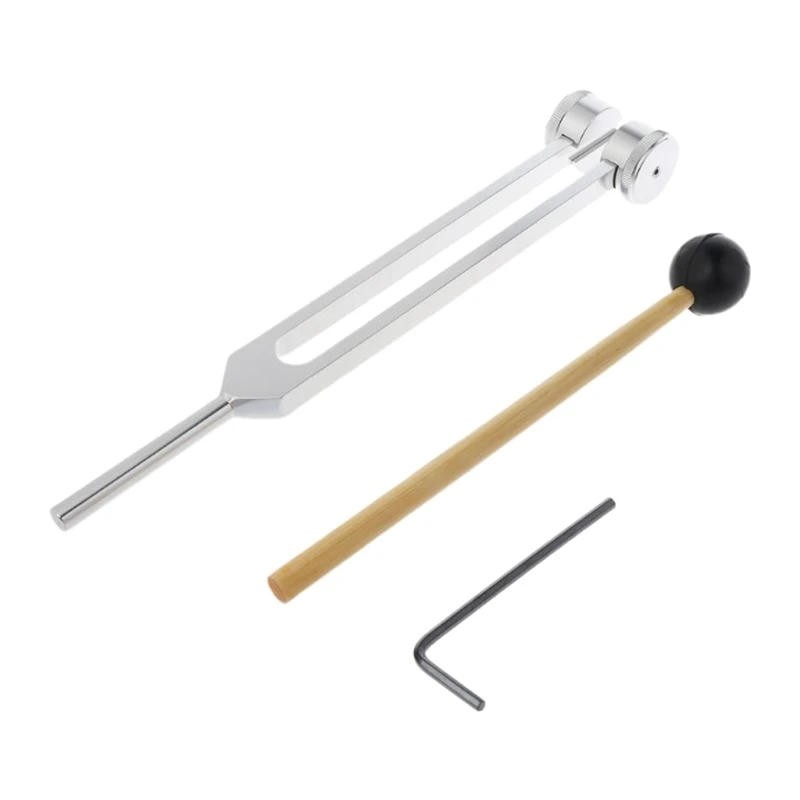 174 Hz Tuning Fork with Percussion Hammer Mallet Non-Magnetic Tuning Fork 20cm Drop Shipping