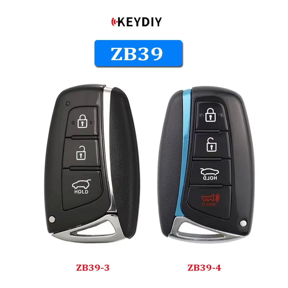 

KEYDIY KD ZB39 Universal Smart Remote Key ZB39-3 ZB39-4 for Hyundai Style KD Car Remote Key for KD-X2 Key Programmer