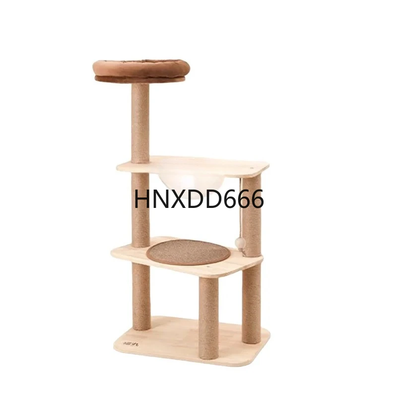

Каркас для лазанья для кошек из цельного дерева, гнездо для кошек, платформа для прыжков на дереве для кошек, маленькая интегрированная рама для лазанья без покрытия