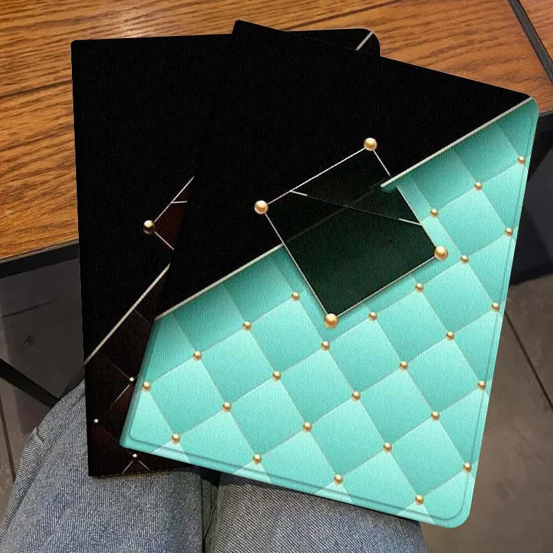 

Square Pattern Decorative Dot Gift For Honor Pad 8 V8 9 GT MagicPad 13 3 2 Tab MatePad Pro Air 12 X 12.6 Foldable Tablet Case